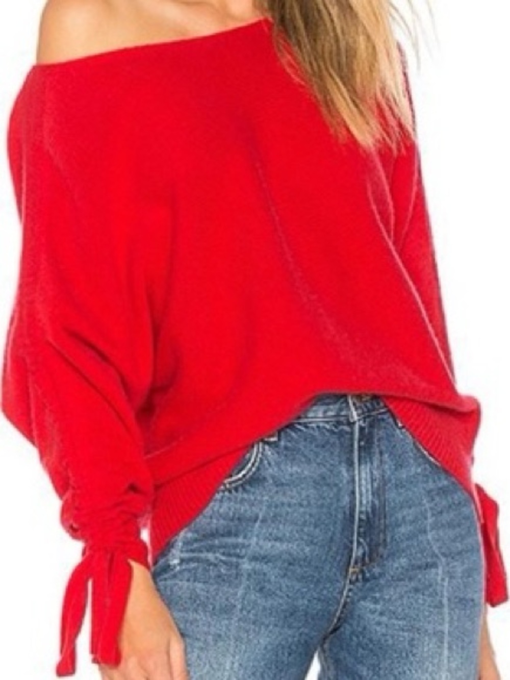 Joie Dannee wool and cashmere Sweater in Alarm Red XS